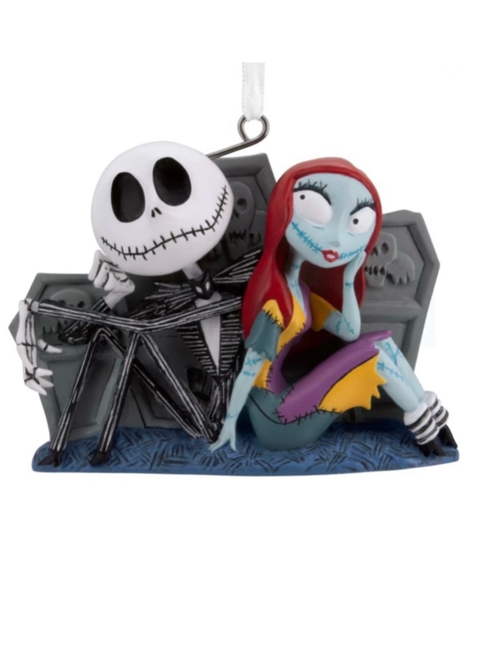 Hallmark Disney's The Nightmare Before Christmas “Jack & Sally With Tombstones”